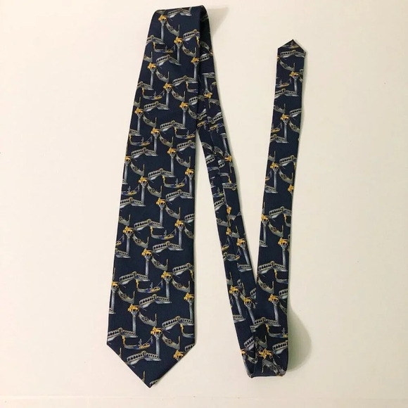 Antiche Seterie Fiorentine Silk  Tie Necktie Made In Italy - Picture 10 of 13